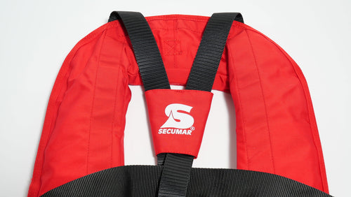Automatvest Arkona 220 N med sele og automatikk 3001 S bakside