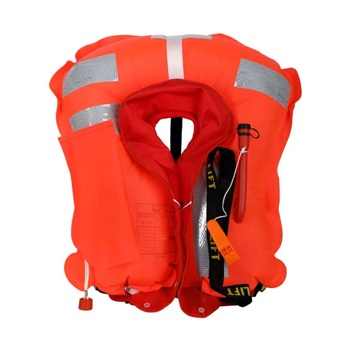 Automatvest barn 150N 20-50 kg med sele Secumar Arkona Midi bakside