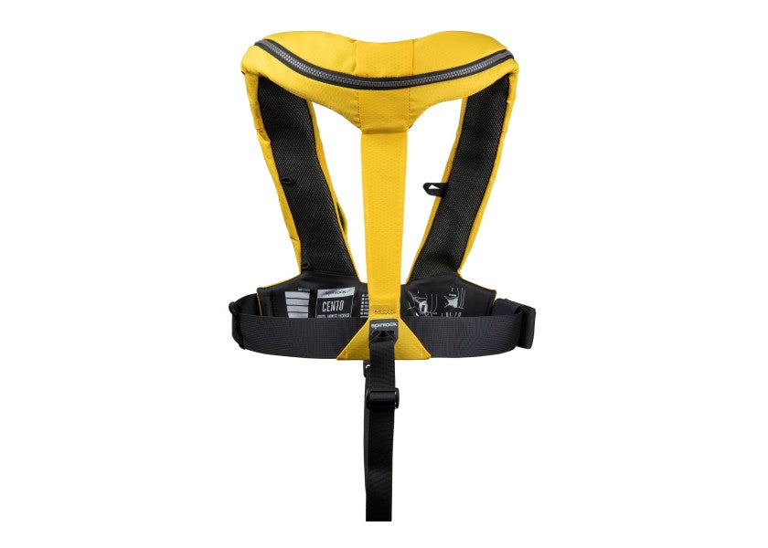 Detaljbilde av Automatvest Cento Junior 100N gul 20-50 kg