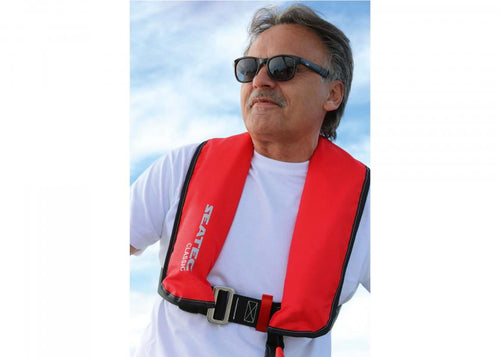 Automatvest CLASSIC 165 rød 165 N 4-pakning polyester bakside