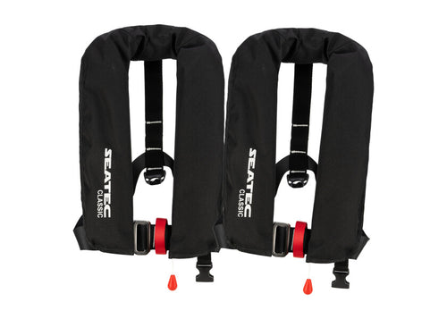 Automatvest CLASSIC 165 svart 165 N 2-pakning polyester forfra