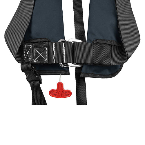 Automatvest Compass Professional 300 N blå bakside
