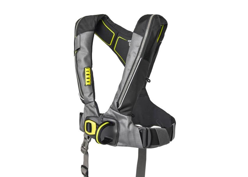 Nærbilde av D-ring på Automatvest Deckvest 6D 275N polyester