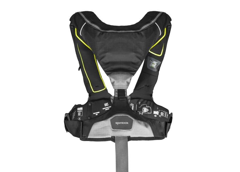Signalfløyte og LED-blitslys på Automatvest Deckvest 6D 275N polyester