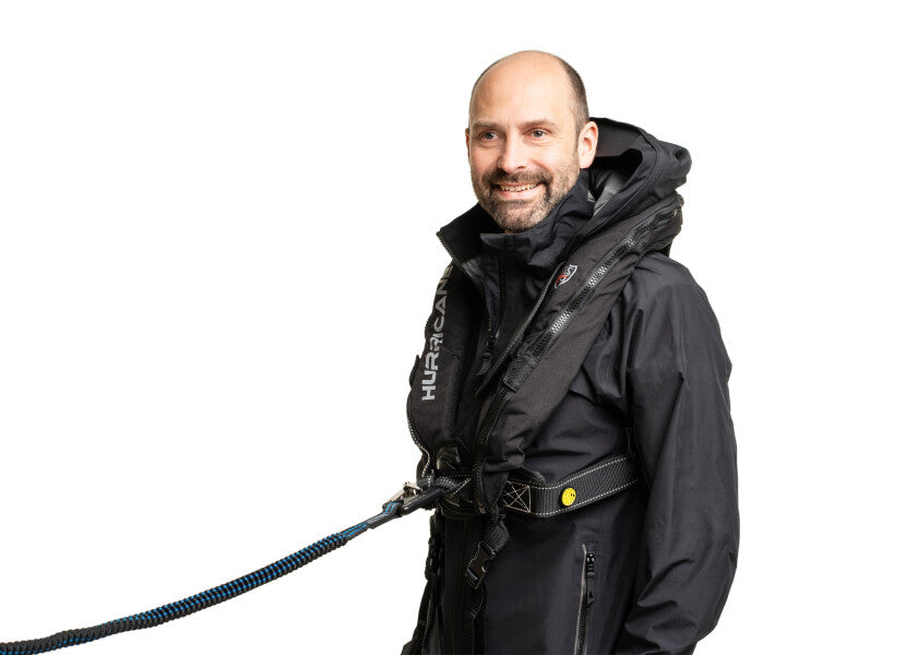 Bruksanvisning for automatvest Hurricane EVO 160 N svart med sprayhood