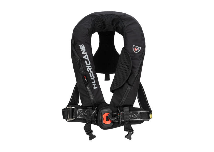 Automatvest HURRICANE EVO 160 160N svart bakside