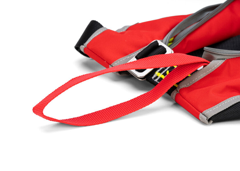Automatvest PILOT 165 harness rød 165N sikringsstropp