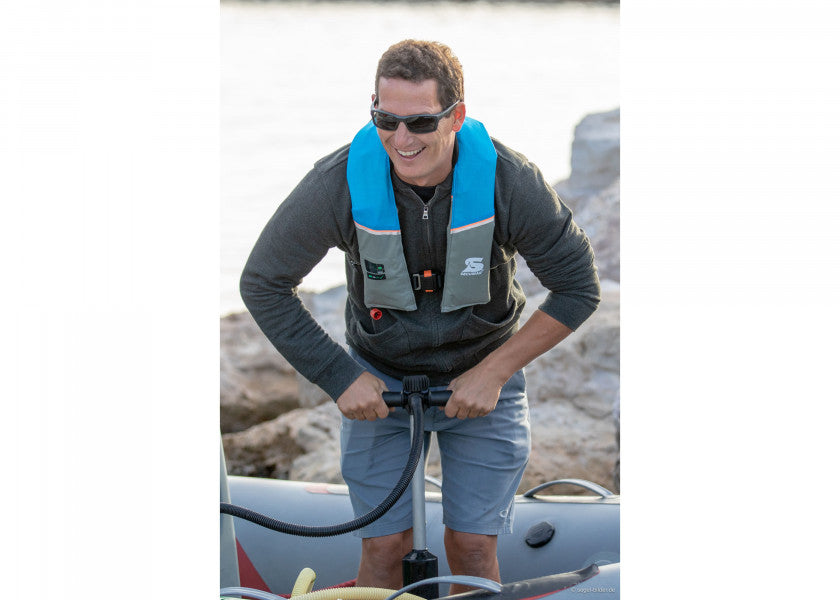 Detalj av Automatvest ULTRA170 165N polyester SECUMAR
