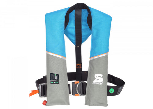 Automatvest ULTRA170 HARNESS 165N m/sele polyester forfra