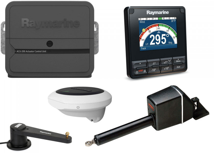 Autopilot EV200 lineær pakke 12V 295 kg maks 15 m front
