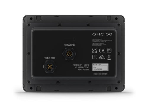 Autopilotdisplay GHC50 5" berøringsskjerm - GARMIN bakside
