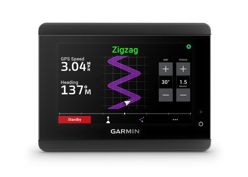 Autopilotdisplay GHC50 5" berøringsskjerm - GARMIN oversikt