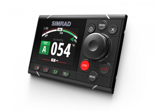 Autopilotkontroller AP48 med 4,1 fargedisplay fra SIMRAD for styring av autopilot