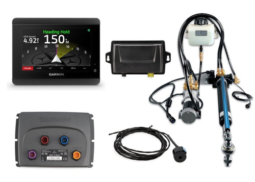 Autopilotsystem Reactor 40 m/GHC50 og lineæraktuator type 3 12/24V 35 t Garmin forside
