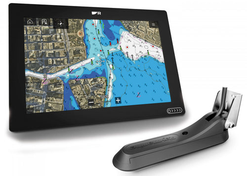 AXIOM+ 12 kartplotter med RealVision 3D forside