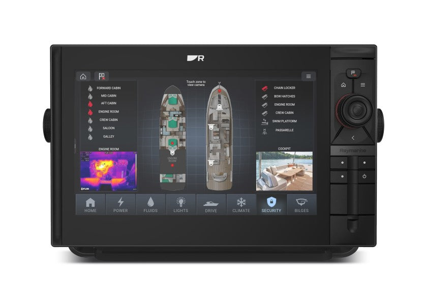 AXIOM 2 PRO 12 RVM kartplotter baksiden