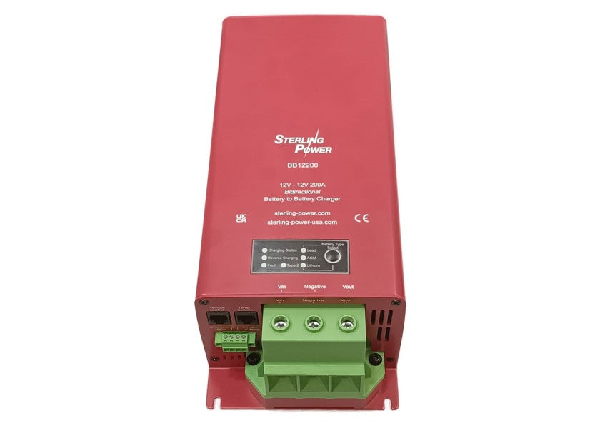 B2B-lader BB12200 bidireksjonell 12V 177A fra STERLING detalj