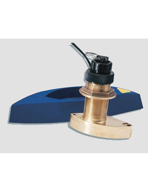 B744V bronse triducer med tilpasningsblokk for båt
