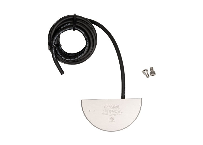 Babordlanterne LED aluminium 12/24V lys i bruk Lopolight