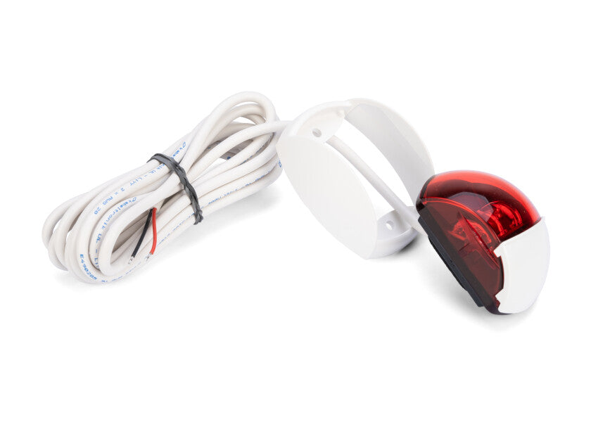 Babordlanterne NaviLED Compact LED hvit med fokus på materiale