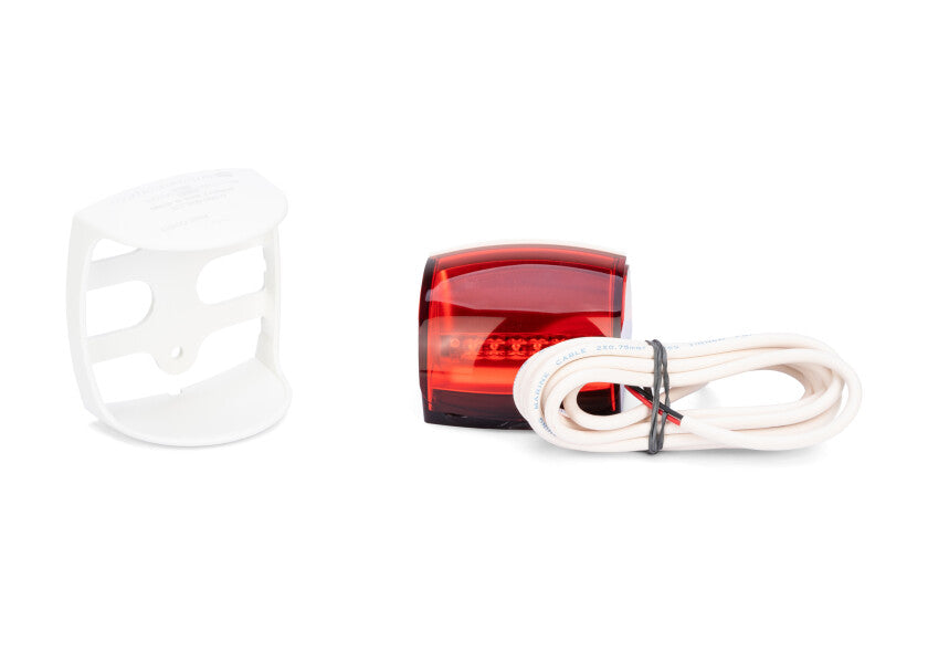 Babordlanterne NaviLED PRO LED 12/24V hvit sett fra siden