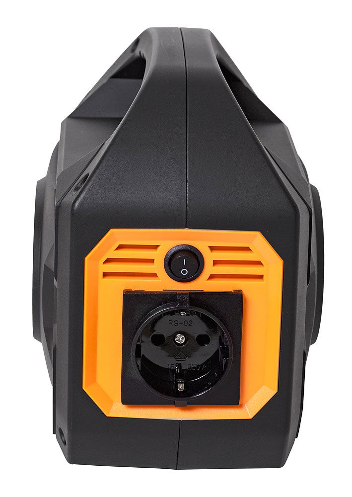 Bærbar powerstation 200 W 193 Wh litium-ion nærbilde