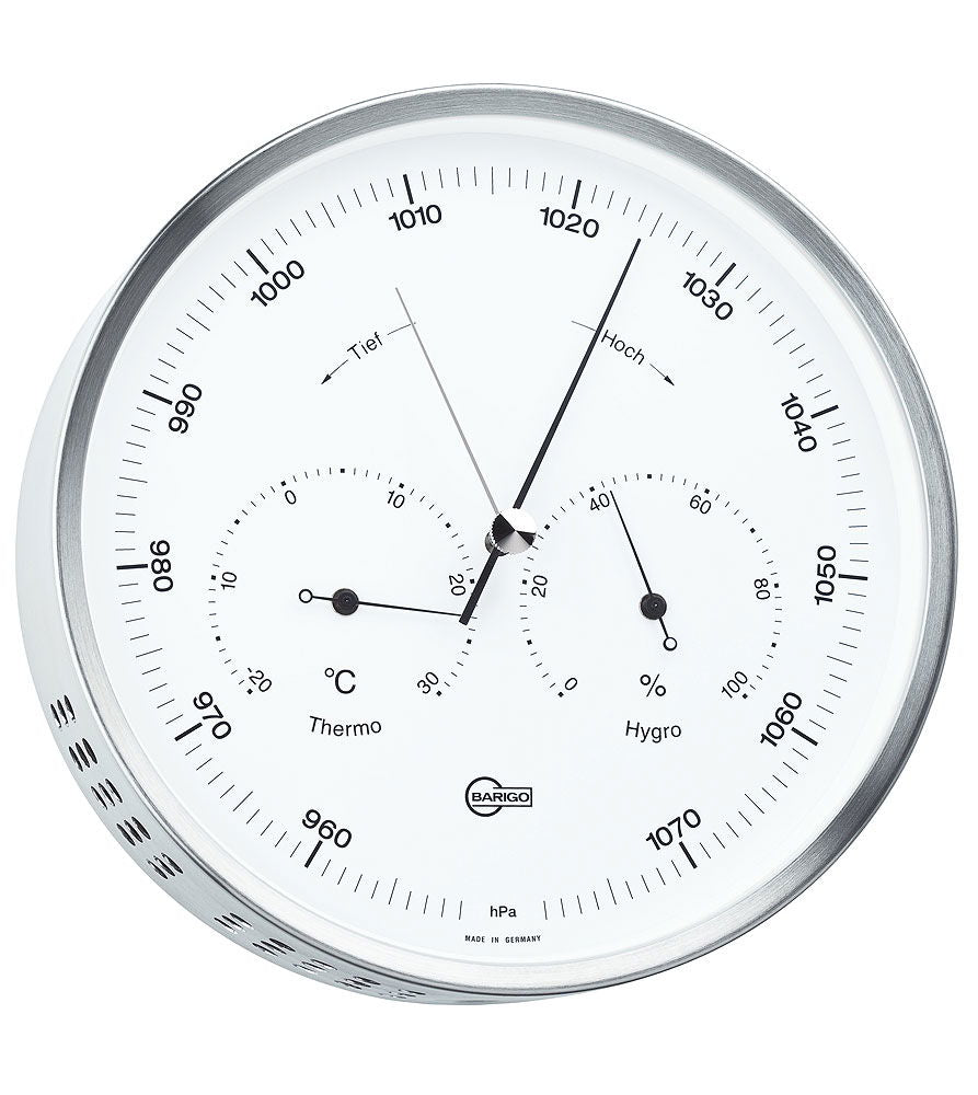 Barigo Steel skipsur kvarts rustfritt stål 16 cm forfra