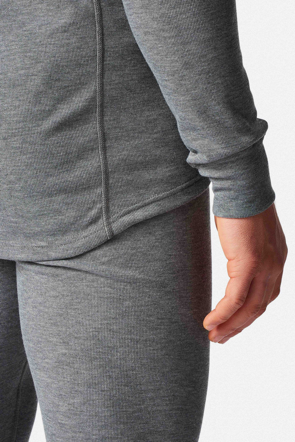 Baselayer-skjorte resirkulert polyester Henri Lloyd stoffstruktur