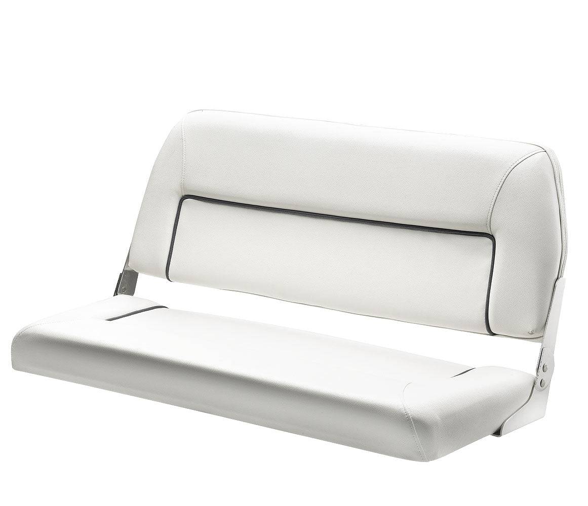 Båtbenk First Class med klappbar rygg 90 x 48 cm for komfortabel sitteplass