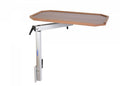 Båtbord RIMINI med understell teak hev/senk dreibart forfra
