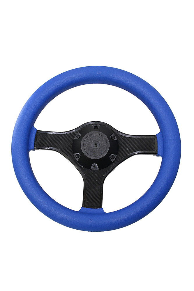 Båtratt 280 mm med nav carbonlook forfra