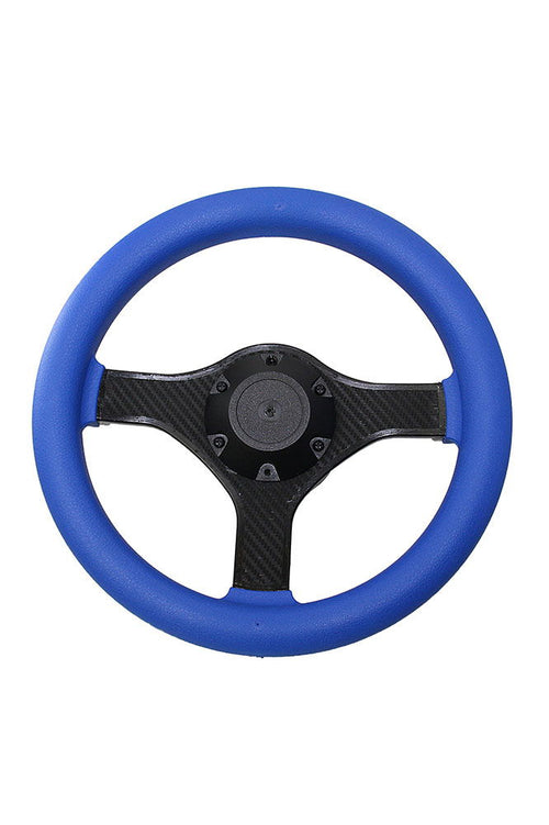 Båtratt 280 mm med nav carbonlook forfra