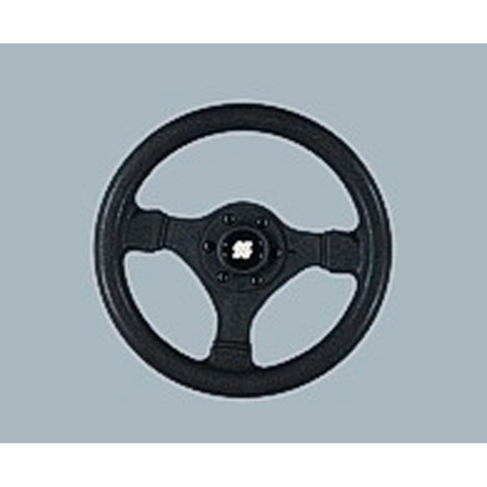 Båtratt V45 Ø280 mm termoplast 3-eiket med nav forfra