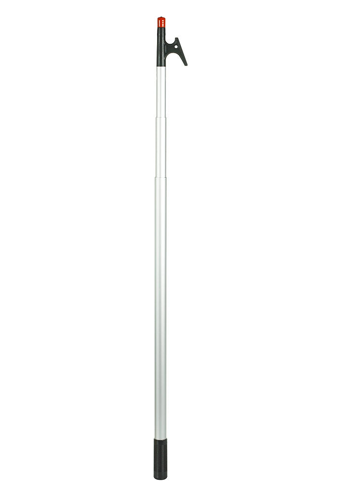 Båtshaker teleskopisk aluminium 1,0-2,4 m gummihåndtak - Davis for bruk på båt