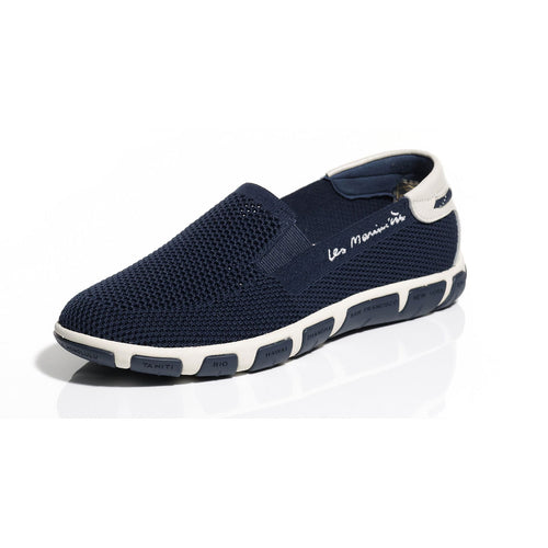 Båtsko Joessan slip-on strikket materiale forfra