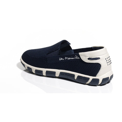 Båtsko Joessan slip-on strikket materiale bakside