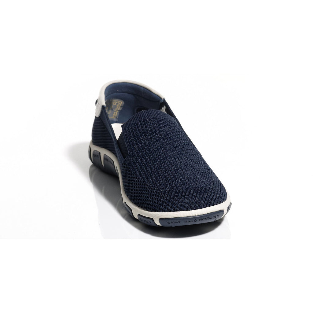 Båtsko Joessan slip-on strikket materiale nærbilde av innleggssåle