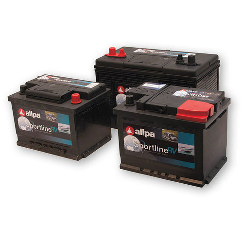 Batteri 12V AGM deep cycle 125Ah 325 x 172 mm forfra