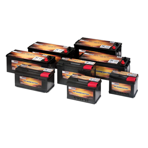 Batteri SMF 60 Ah 12V 14 kg marinebatteri bakside