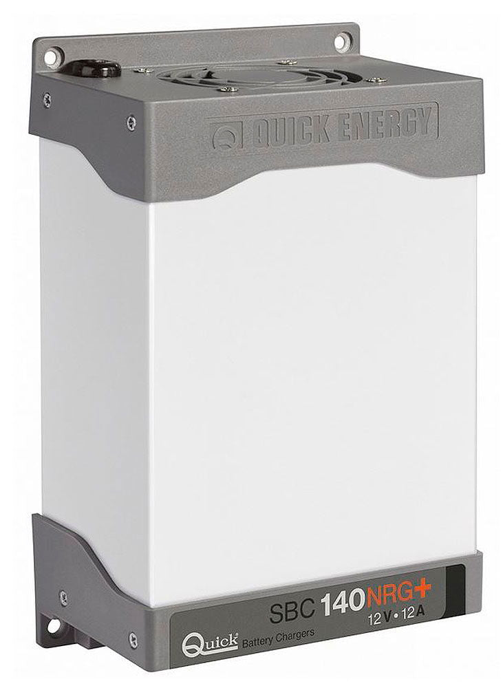 Batterilader 12 A 2 utganger for 55-120 Ah batterier - Quick bakside