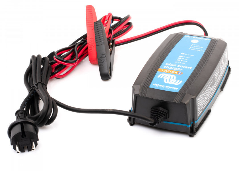 Oversikt over Batterilader BlueSmart IP65 12V 10A med Bluetooth - Victron