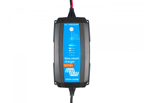 Batterilader BlueSmart IP65 12V 15A med Bluetooth bakside