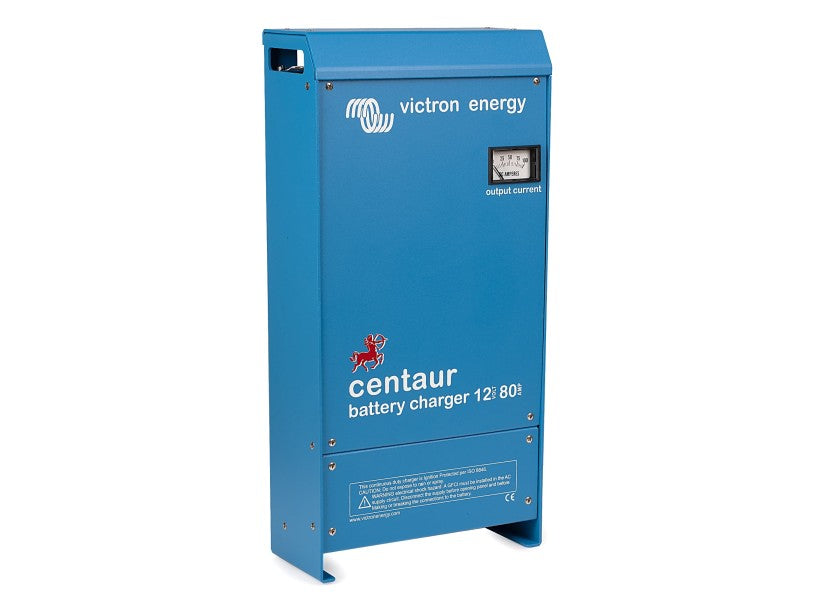Batterilader Centaur 12 V 80 A 3 utganger 320-800 Ah forside