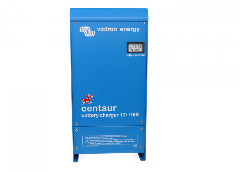 Batterilader Centaur 12V 100A 3 utganger 400-1000 Ah forside