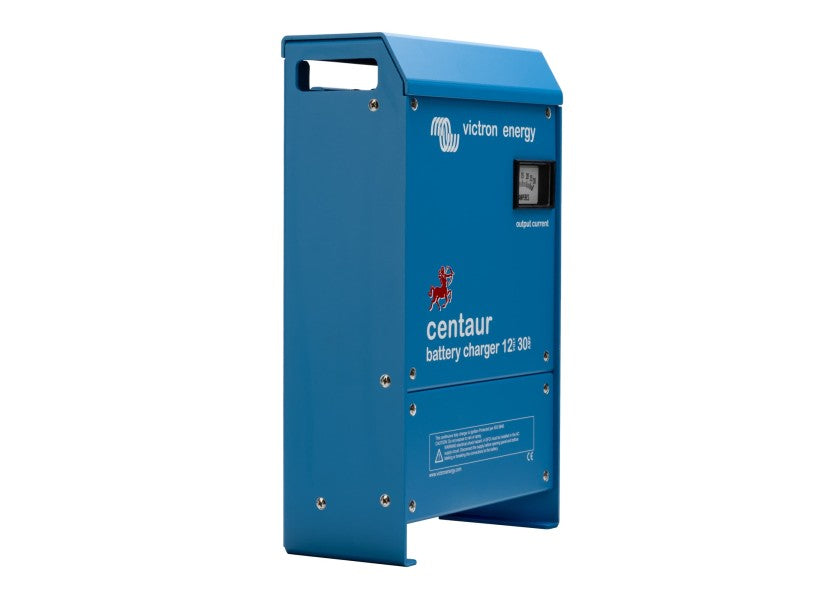 Batterilader Centaur 12V 30A 3 utganger - Victron bakside