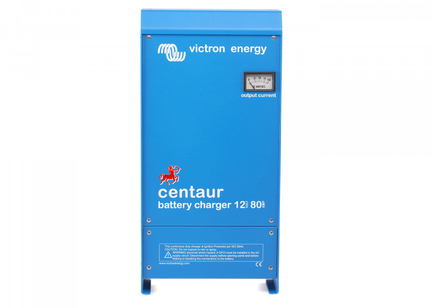 Batterilader Centaur 12V 50A 3 utganger bakside