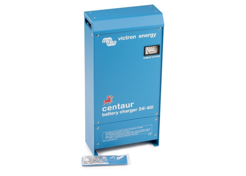 Batterilader Centaur 24 V 40 A 3 utganger 320-800 Ah bakside