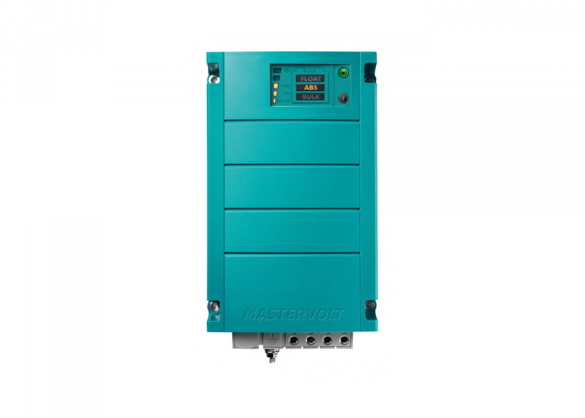 Batterilader ChargeMaster 12 V 25 A 3 ladeutganger forfra