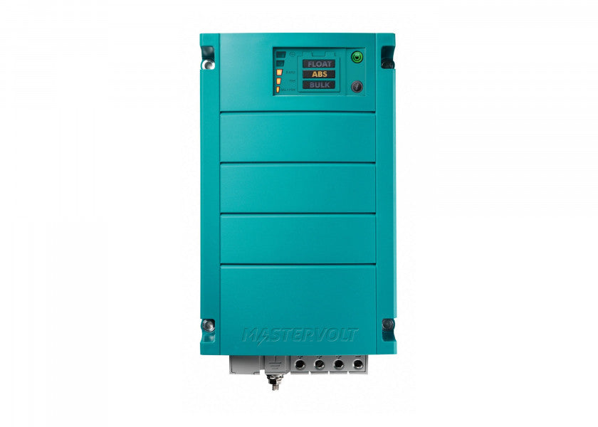 Batterilader ChargeMaster 24 V 12 A 3 utganger - Mastervolt bakside