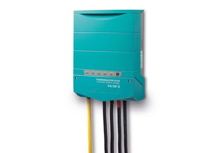 Batterilader ChargeMaster PLUS CZone 24V 30A 3 utganger bakside